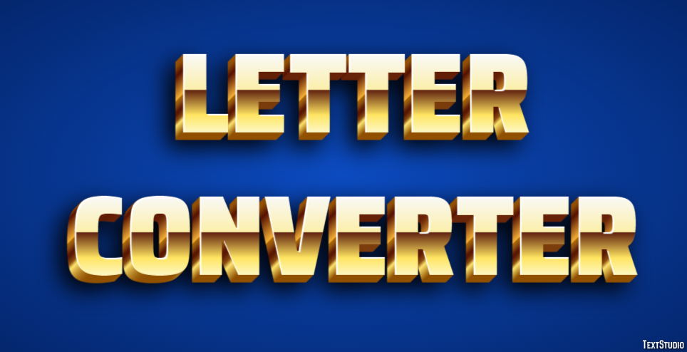 Letter Converter Efekt tekstowy