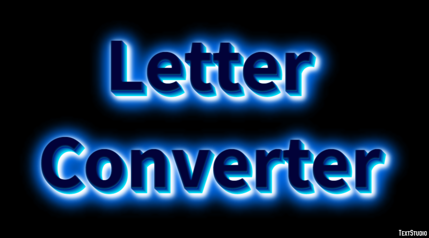 Letter Converter Effetto testo