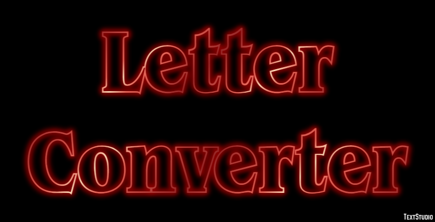 Letter Converter Efekt tekstowy