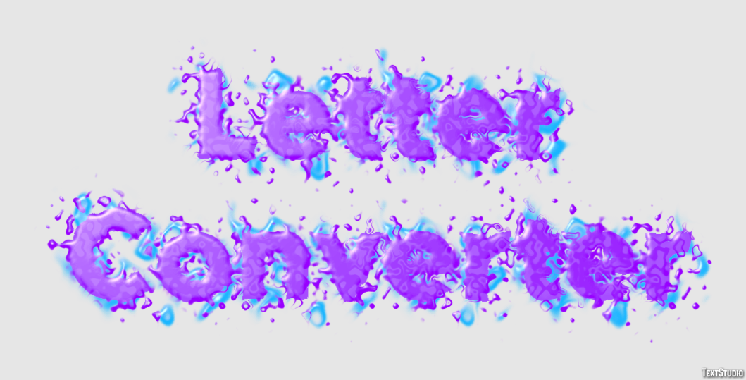 Letter Converter Efekt tekstowy