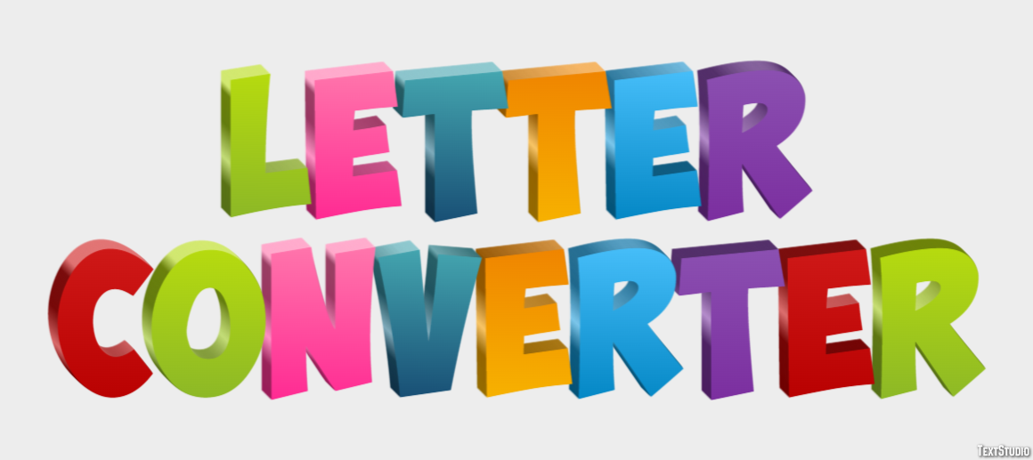 Letter Converter Efekt tekstowy