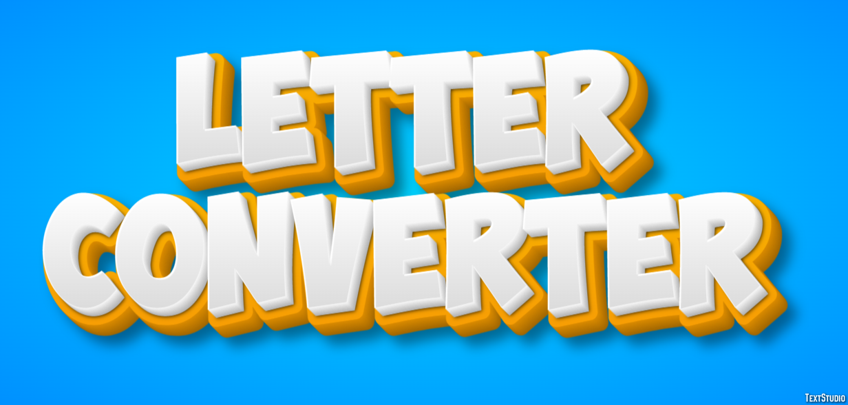 Letter Converter Efekt tekstowy
