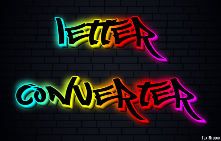 Letter Converter Efekt tekstowy