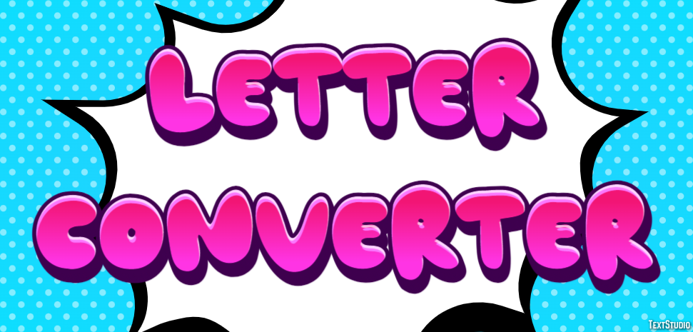 Letter Converter Efekt tekstowy