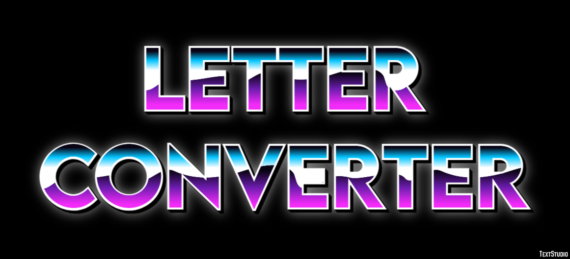 Letter Converter Efekt tekstowy