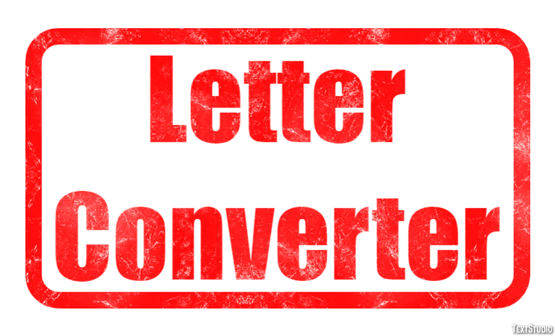 Letter Converter Efekt tekstowy