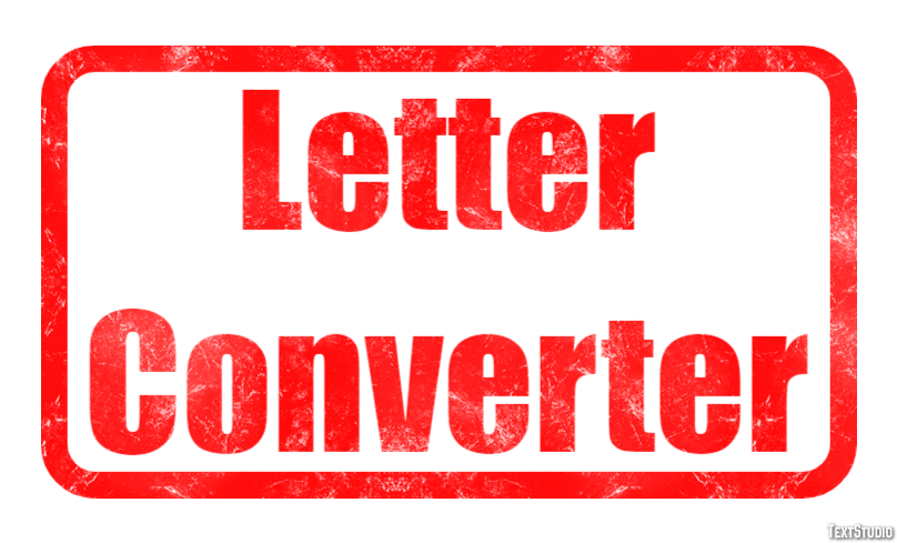 Letter Converter Efekt tekstowy