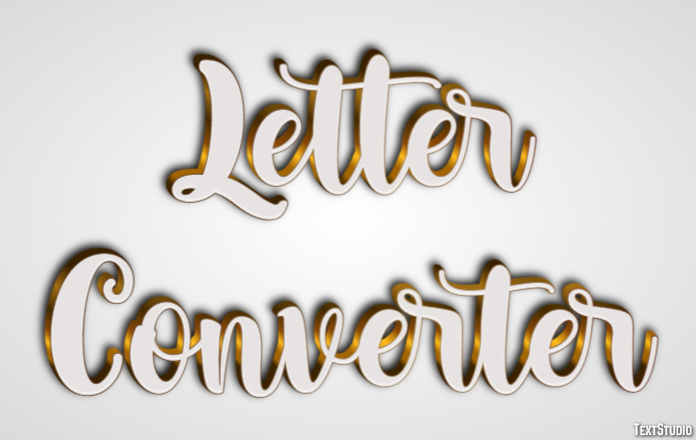 Letter Converter Effetto testo