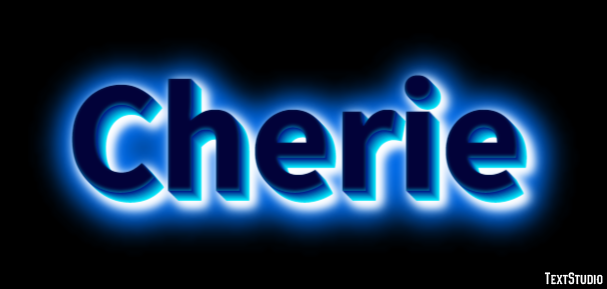 Cherie Texteffekt