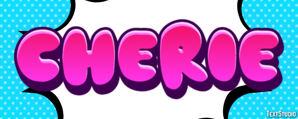 Cherie Texteffekt