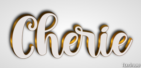 Cherie Tekst Effect