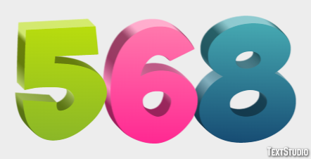 568 Effet de Texte