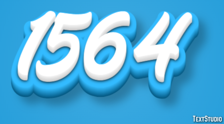 1564 Efecto de Texto