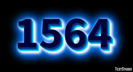 1564 Efecto de Texto