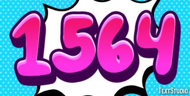 1564 Efecto de Texto