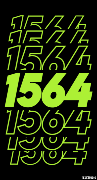 1564 Efecto de Texto