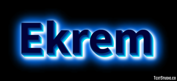 Ekrem Effetto testo