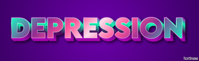 Depression Text Effect