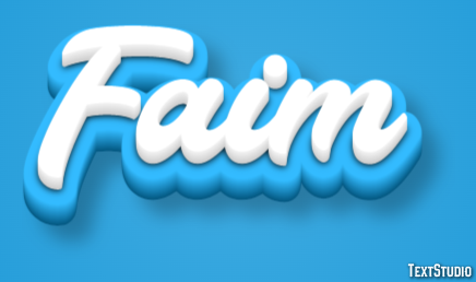 Faim Effet de Texte