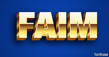 Faim Effet de Texte