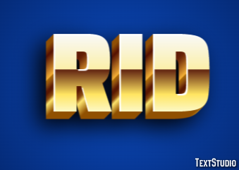 Rid Text Effect