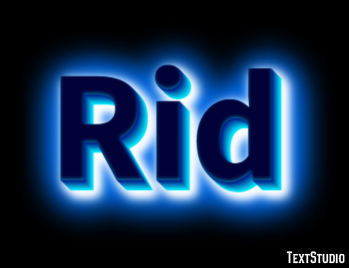 Rid Text Effect