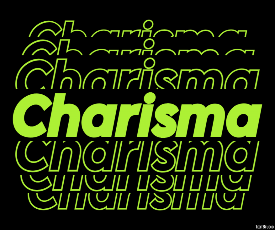 Charisma Effetto testo