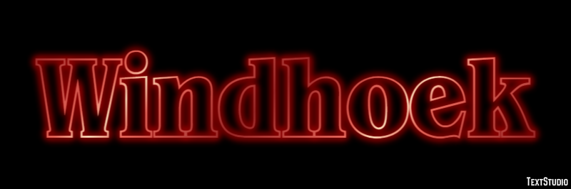 Windhoek Efekt tekstowy