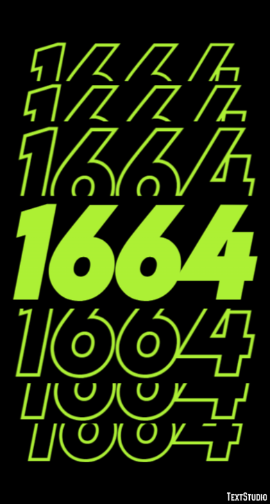 1664 Text Effect