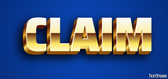 Claim Эффект текста