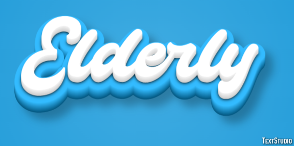 Elderly Text Effect