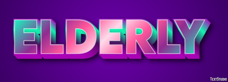 Elderly Text Effect