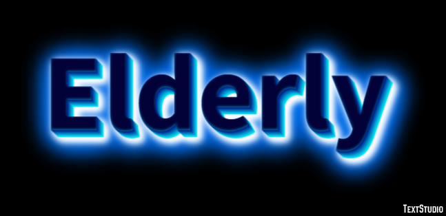 Elderly Text Effect
