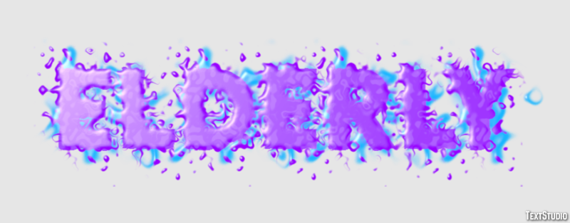 Elderly Text Effect