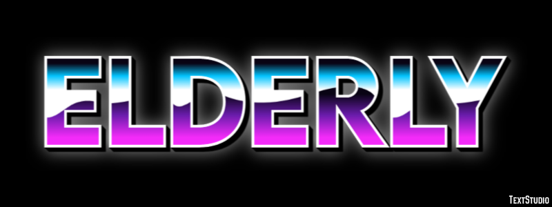 Elderly Text Effect