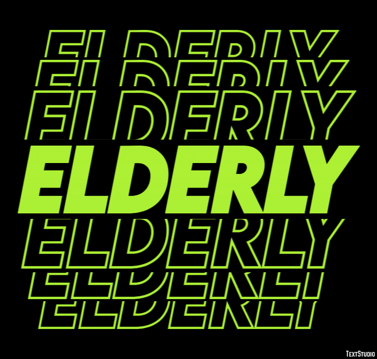 Elderly Text Effect