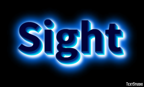 Sight テキスト効果