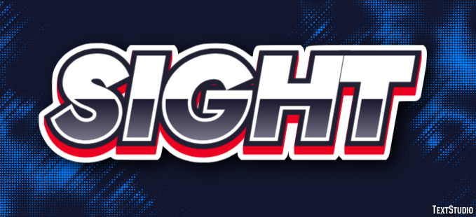 Sight Text Effect