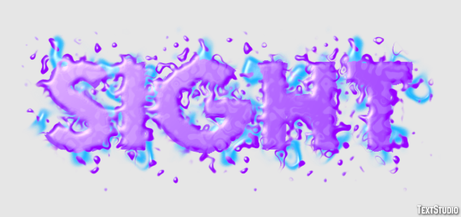 Sight Text Effect