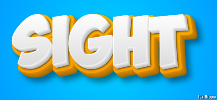Sight Text Effect