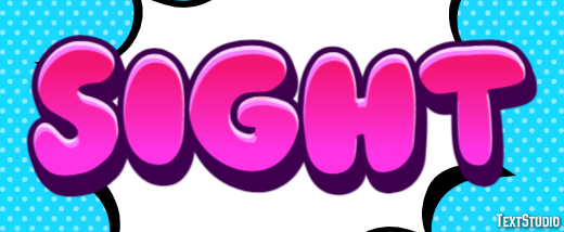 Sight Text Effect