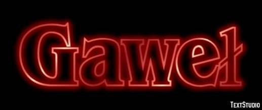 Gaweł Efekt tekstowy