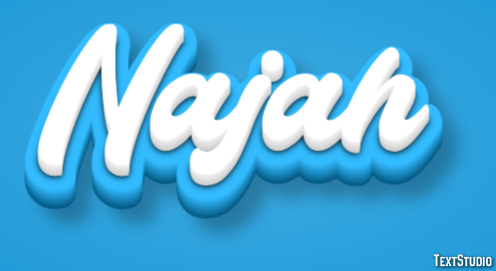 Najah Text Effect