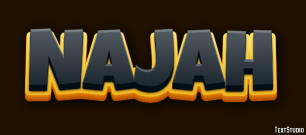 Najah Text Effect