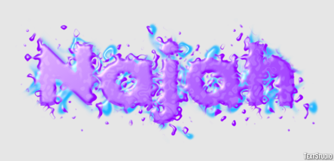 Najah Text Effect