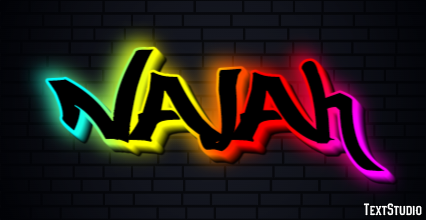 Najah Text Effect