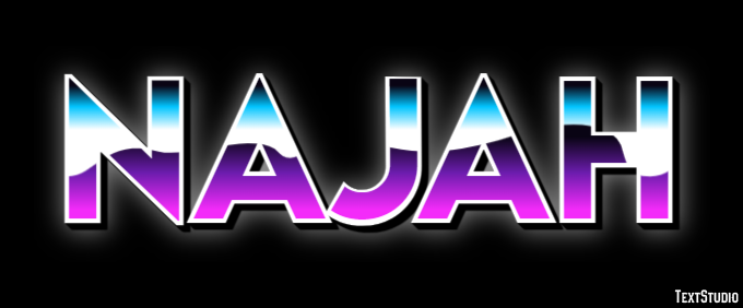 Najah Text Effect