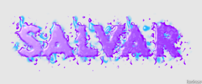 Salvar Efeito de texto