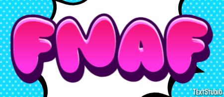 Fnaf Tekst Effect