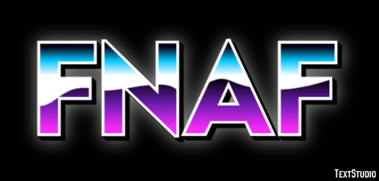 Fnaf Tekst Effect